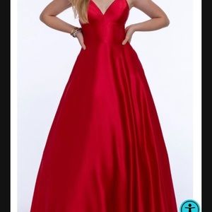 Camille Satin gown